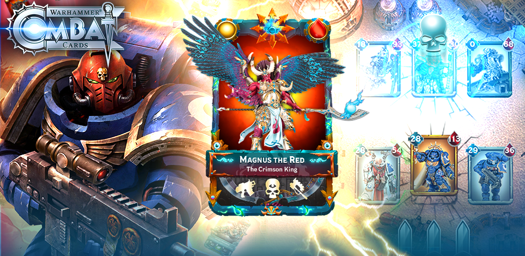 Banner of Warhammer Combat Cards - 40K 
