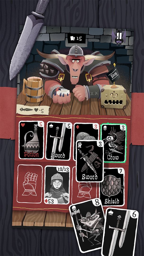 Card Crawl screenshot game