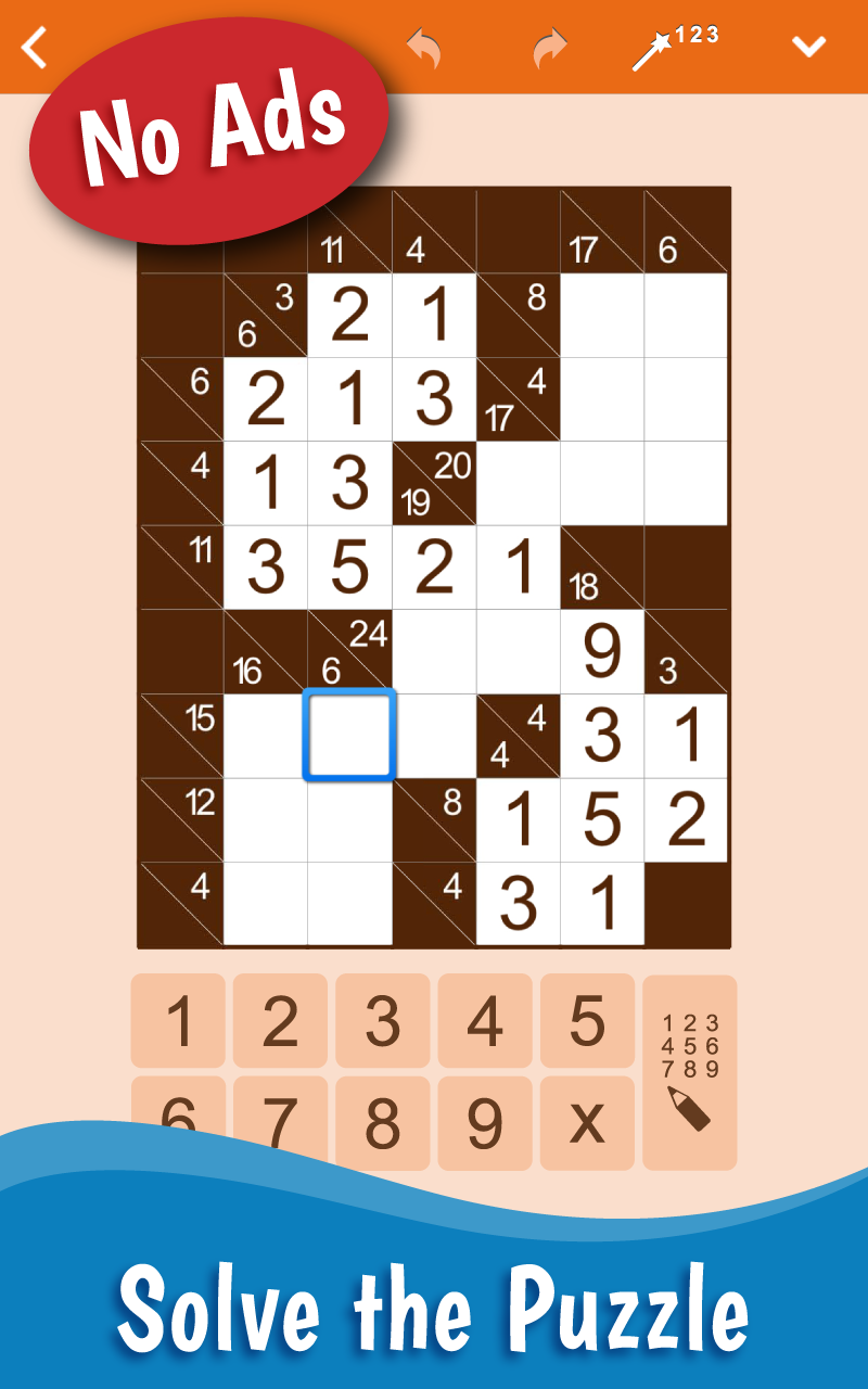 Kakuro: Number Crossword Game Screenshot
