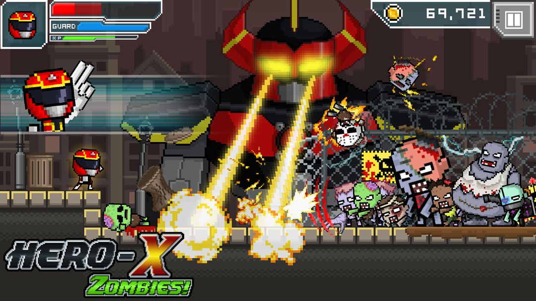 HERO-X: ZOMBIES! screenshot game