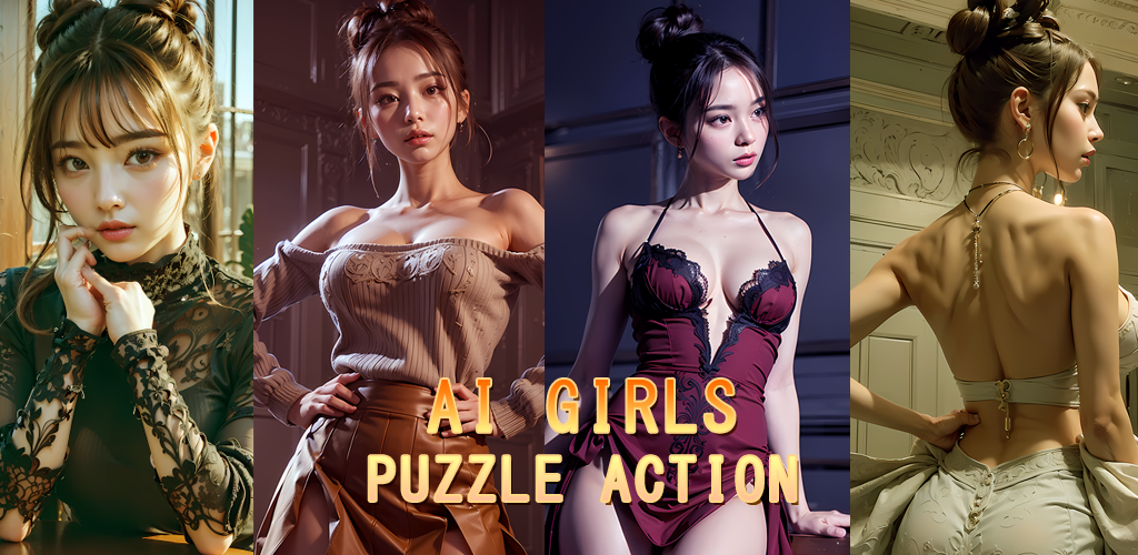 Ai Girls Puzzle : 3match link 비디오 스크린샷