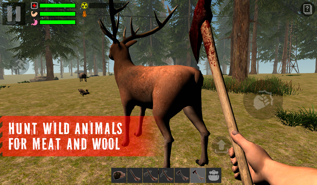 The Survivor: Rusty Forest Game Screenshot