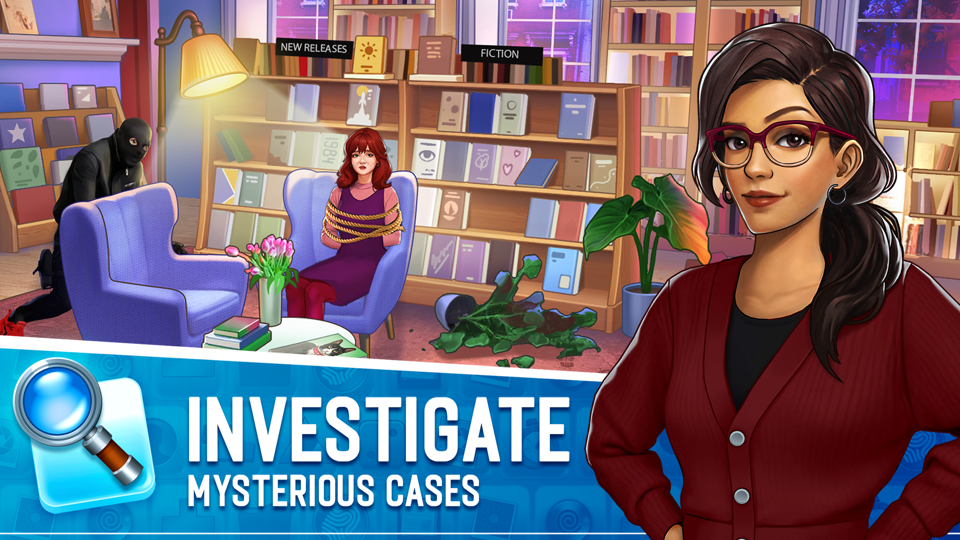 Puzzle Town Mysteries Game Screenshot