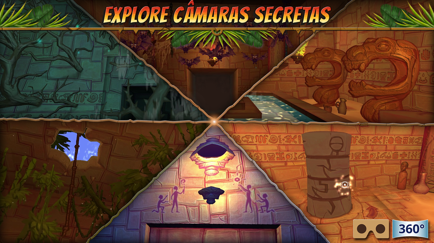 Captura de Tela do Jogo Hidden Temple - VR Adventure