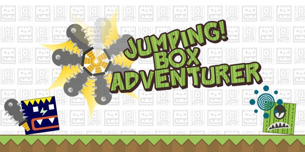 Jumping Box Adventurer Game Screenshot