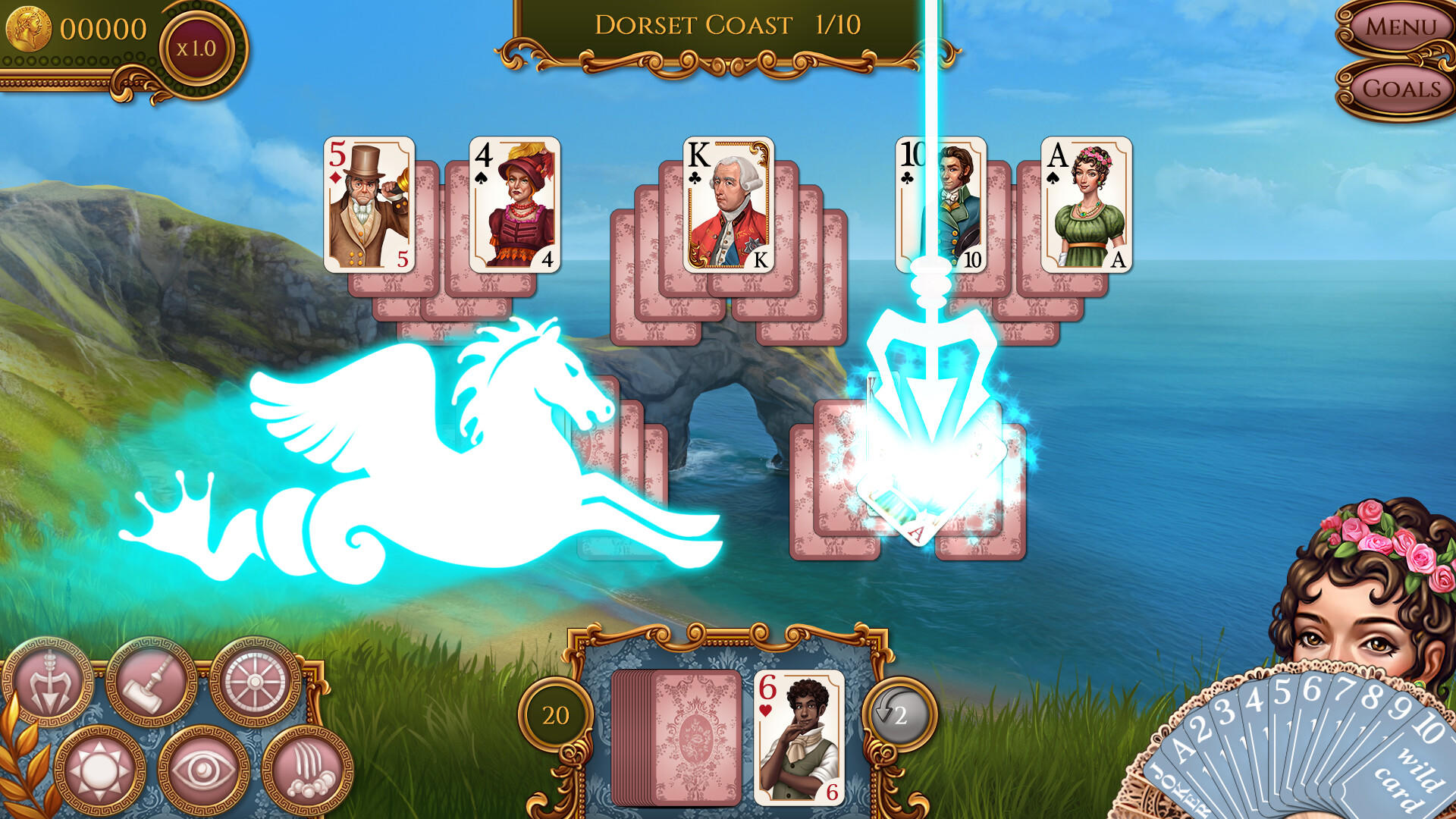 Screenshot of Regency Solitaire II