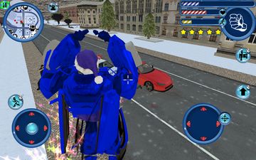 Winter Robot Rise Game Screenshot