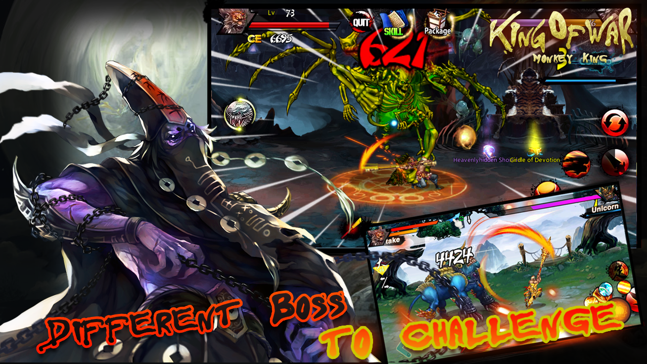 King of war-Monkey king Game Screenshot