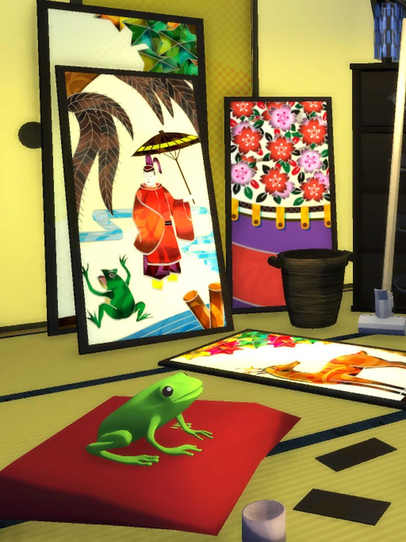 Screenshot of Escape Japanease Hanafuda Room