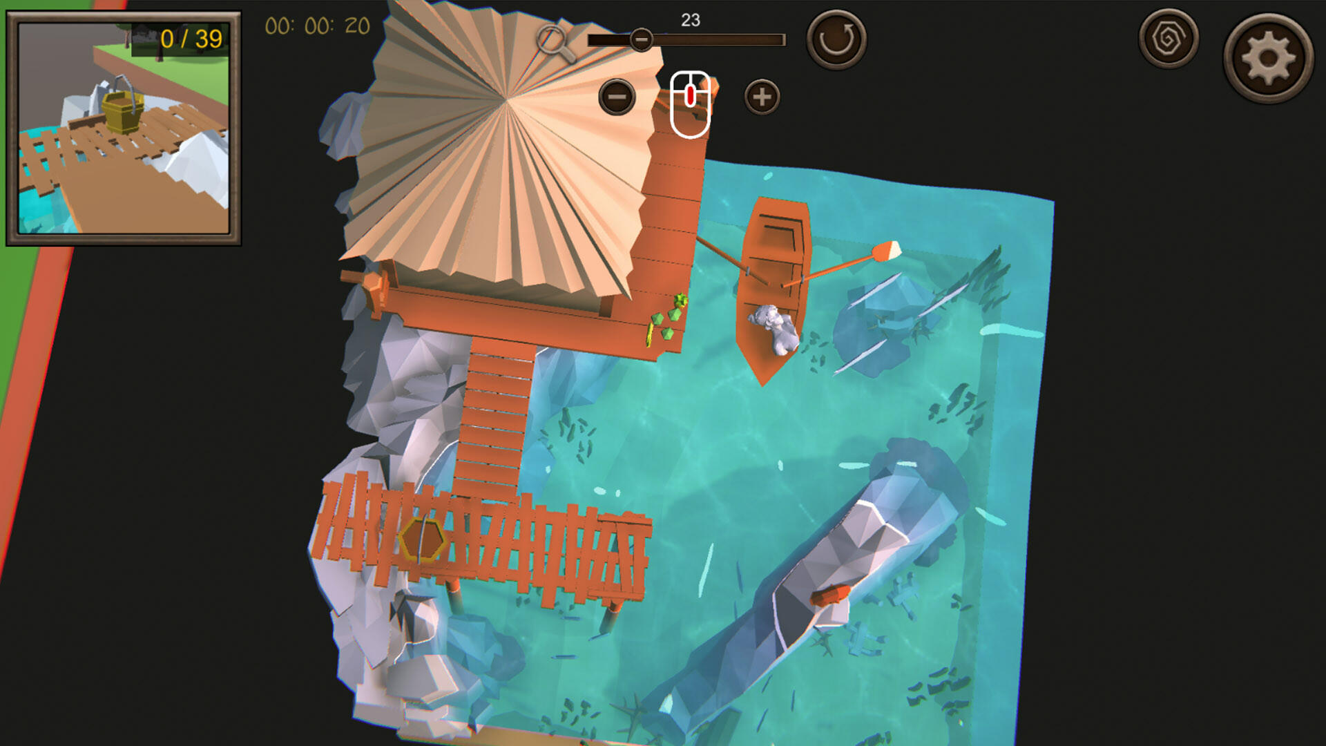 Screenshot 1 of Thế giới ẩn 5 3D từ trên xuống 