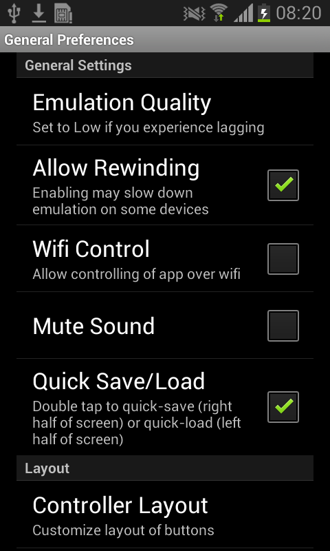 NostalgiaNes Pro Game Screenshot