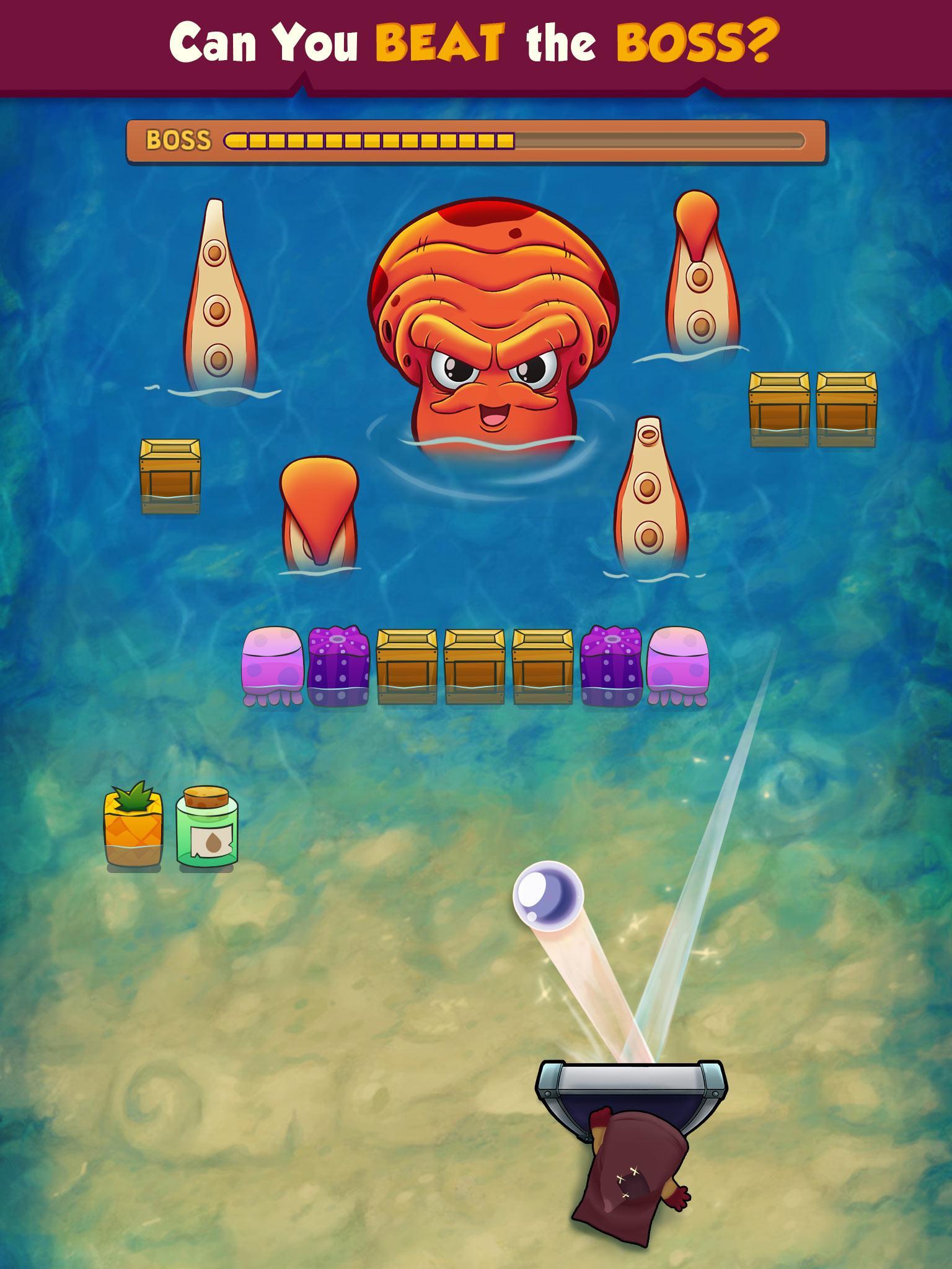 Brick Breaker Hero ゲームのスクリーンショット