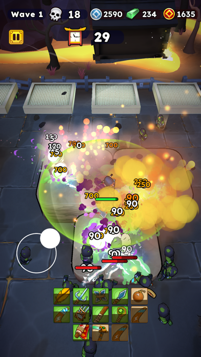 Ninja Backpack Game Screenshot
