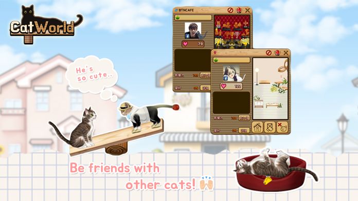 Cat World - The RPG of cats 게임 스크린 샷