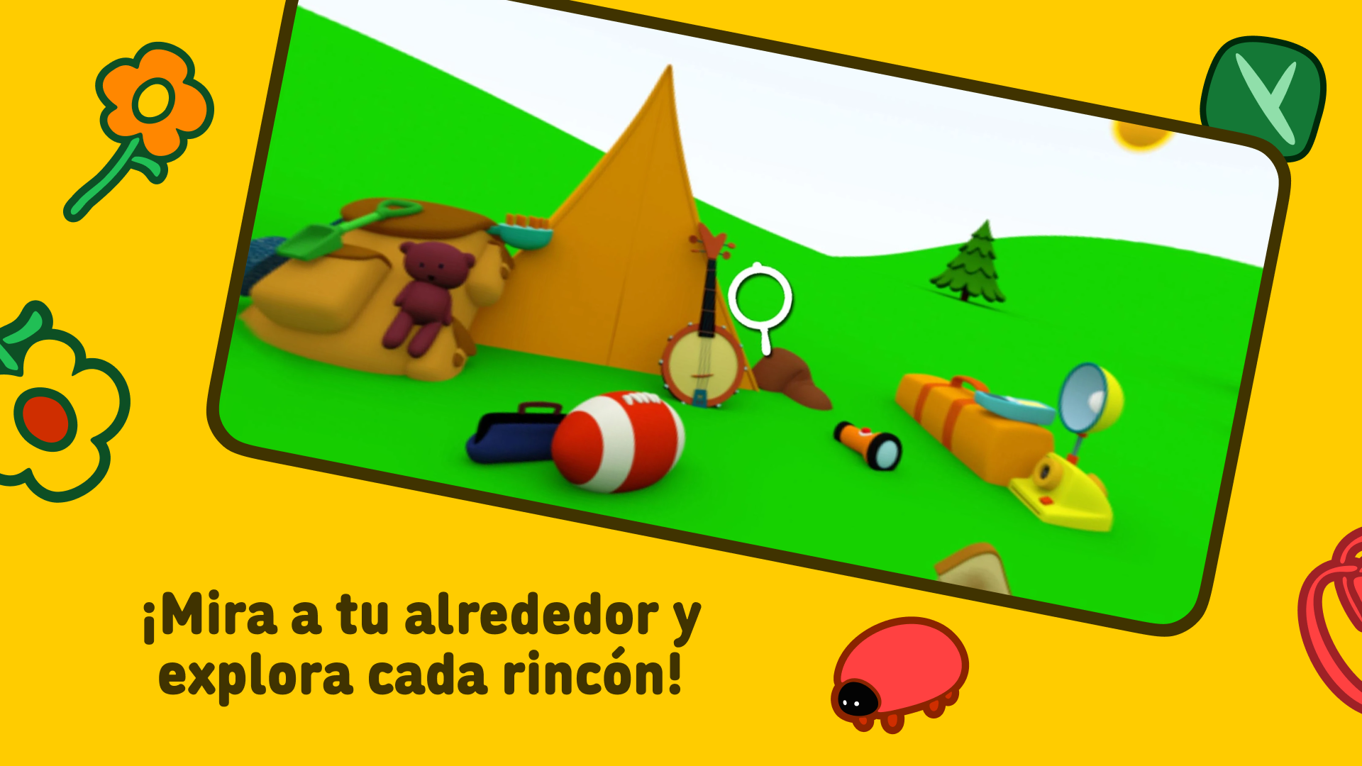 Captura de Pantalla del Juego Pocoyó Y Los Objetos Ocultos.