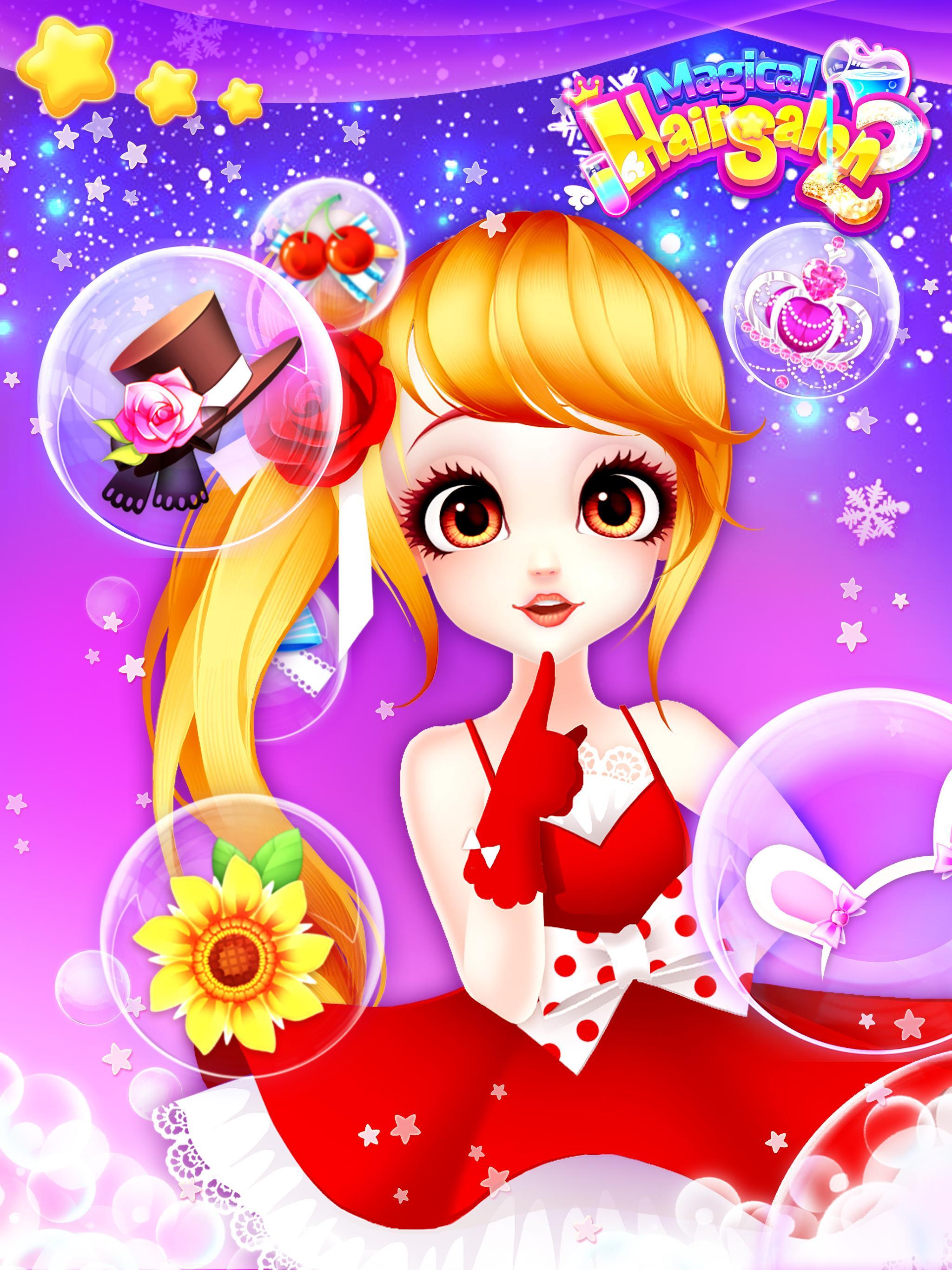 Fashion Hair Salon Games Game Screenshot