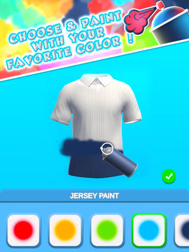 Captura de Tela do Jogo Jersey DIY
