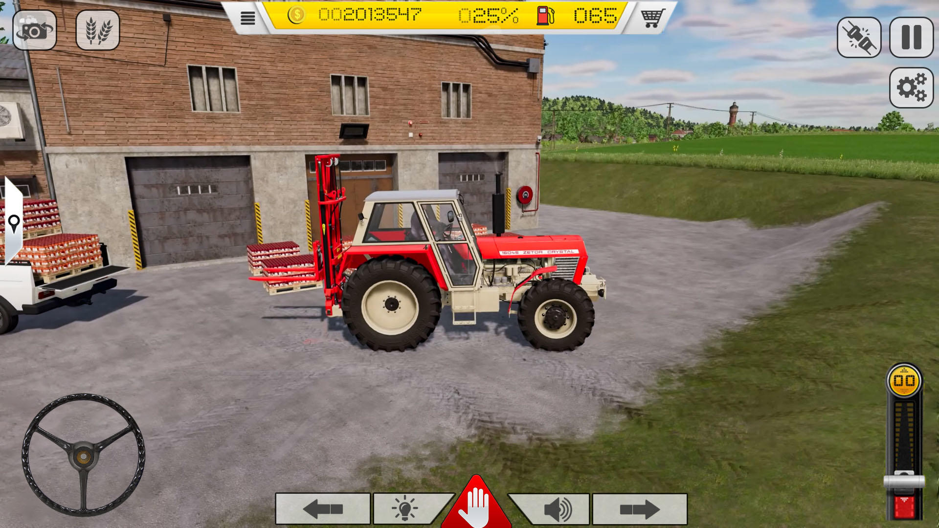 Cuplikan Layar Game Tractor Driving Game Sim