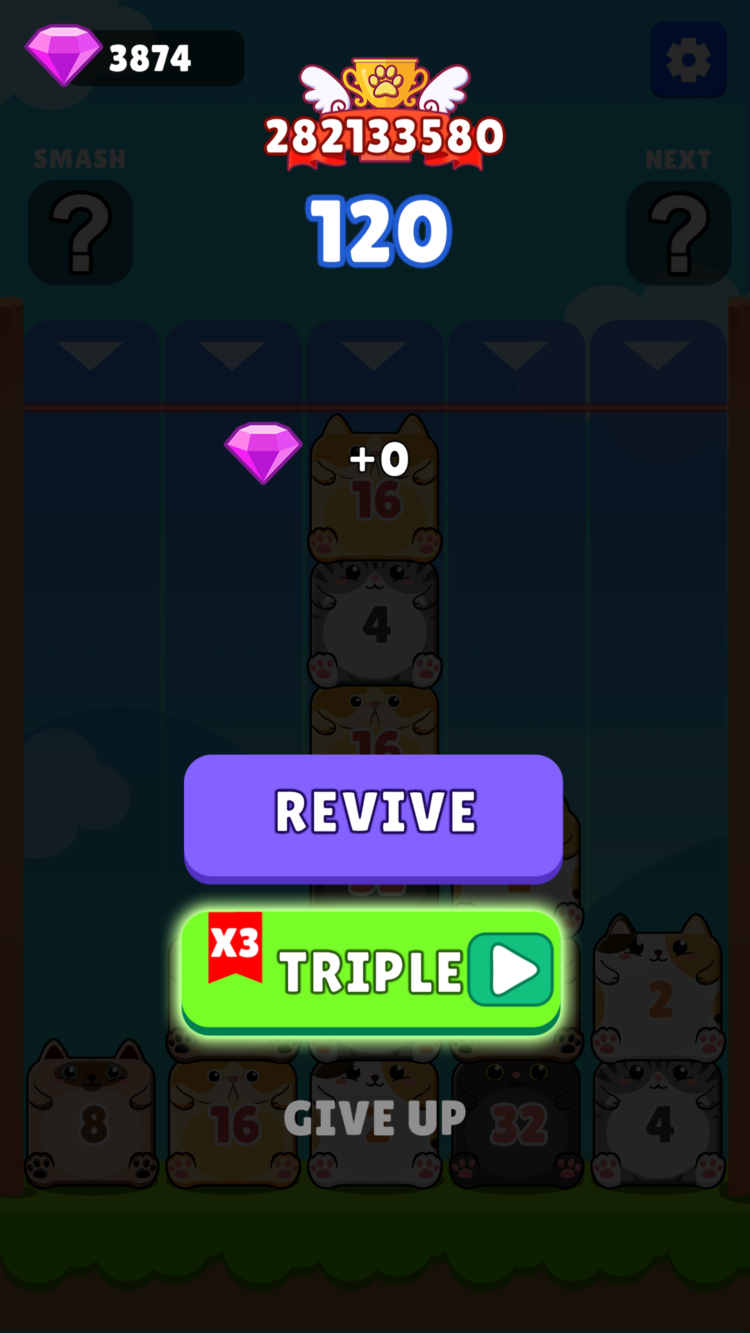Let's Go Cat Game Screenshot