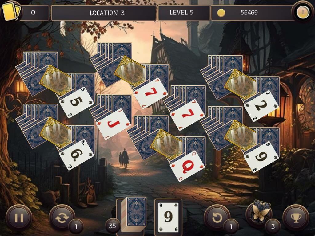 Mystery Solitaire. Grimm's Tales 9 ภาพหน้าจอเกม