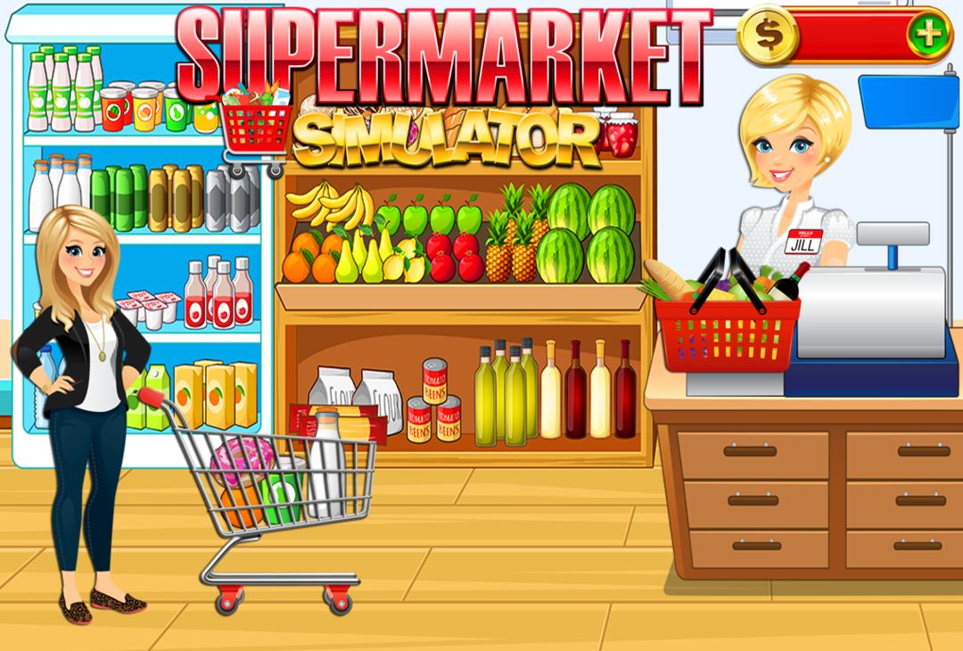 Supermarket Grocery Store Kids ภาพหน้าจอเกม