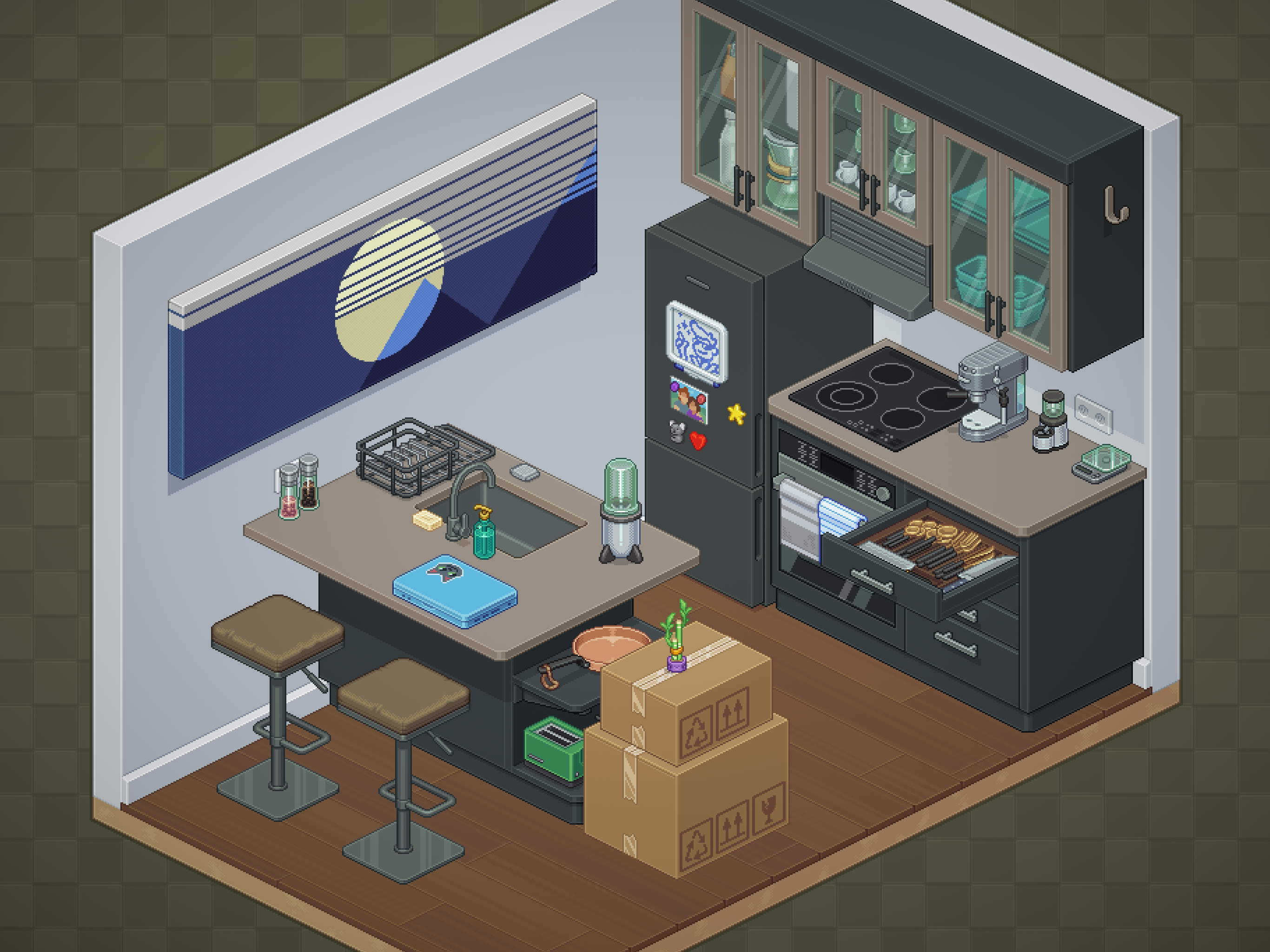 Unpacking Game Screenshot