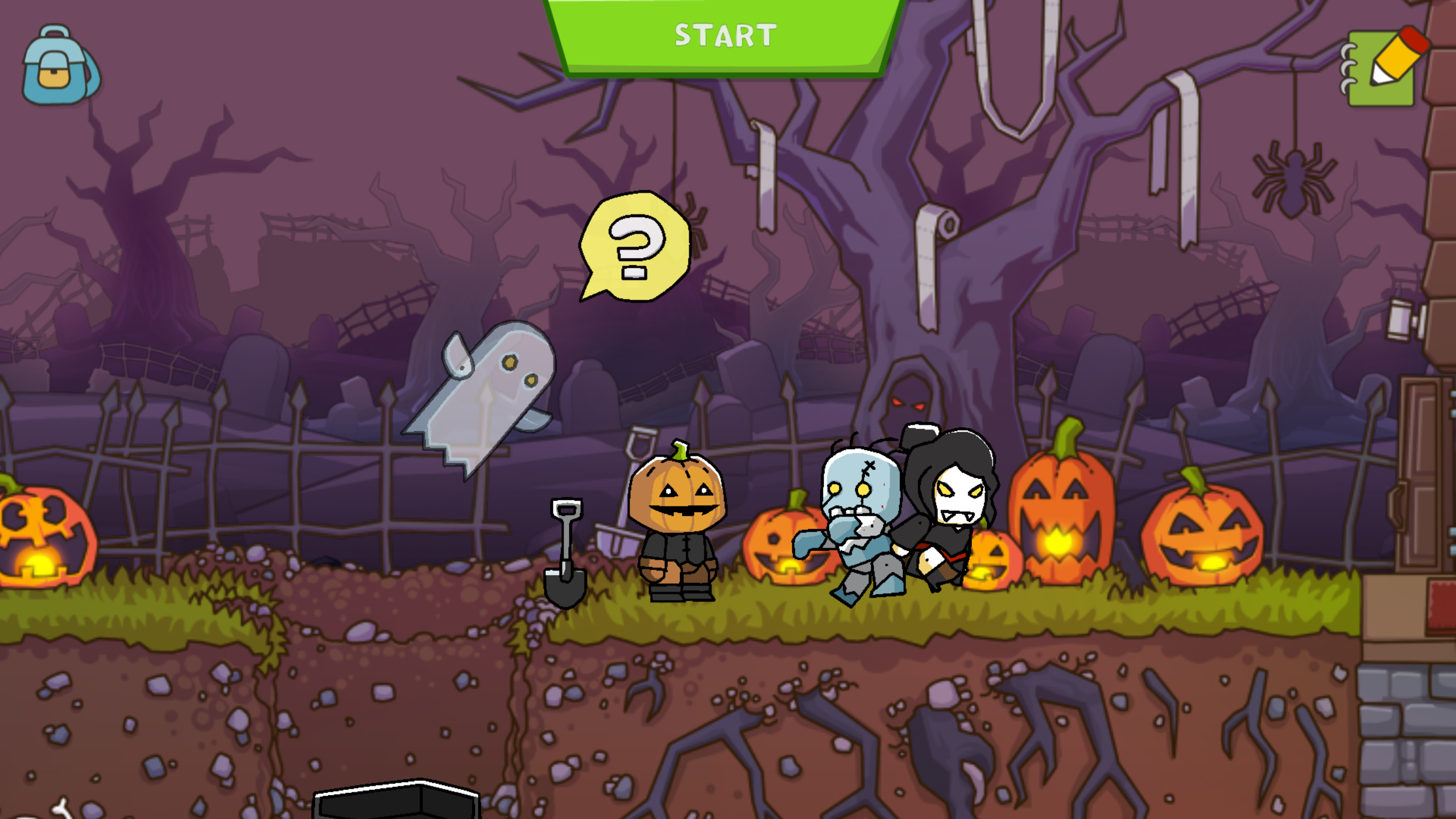 Captura de Tela do Jogo Scribblenauts Unlimited