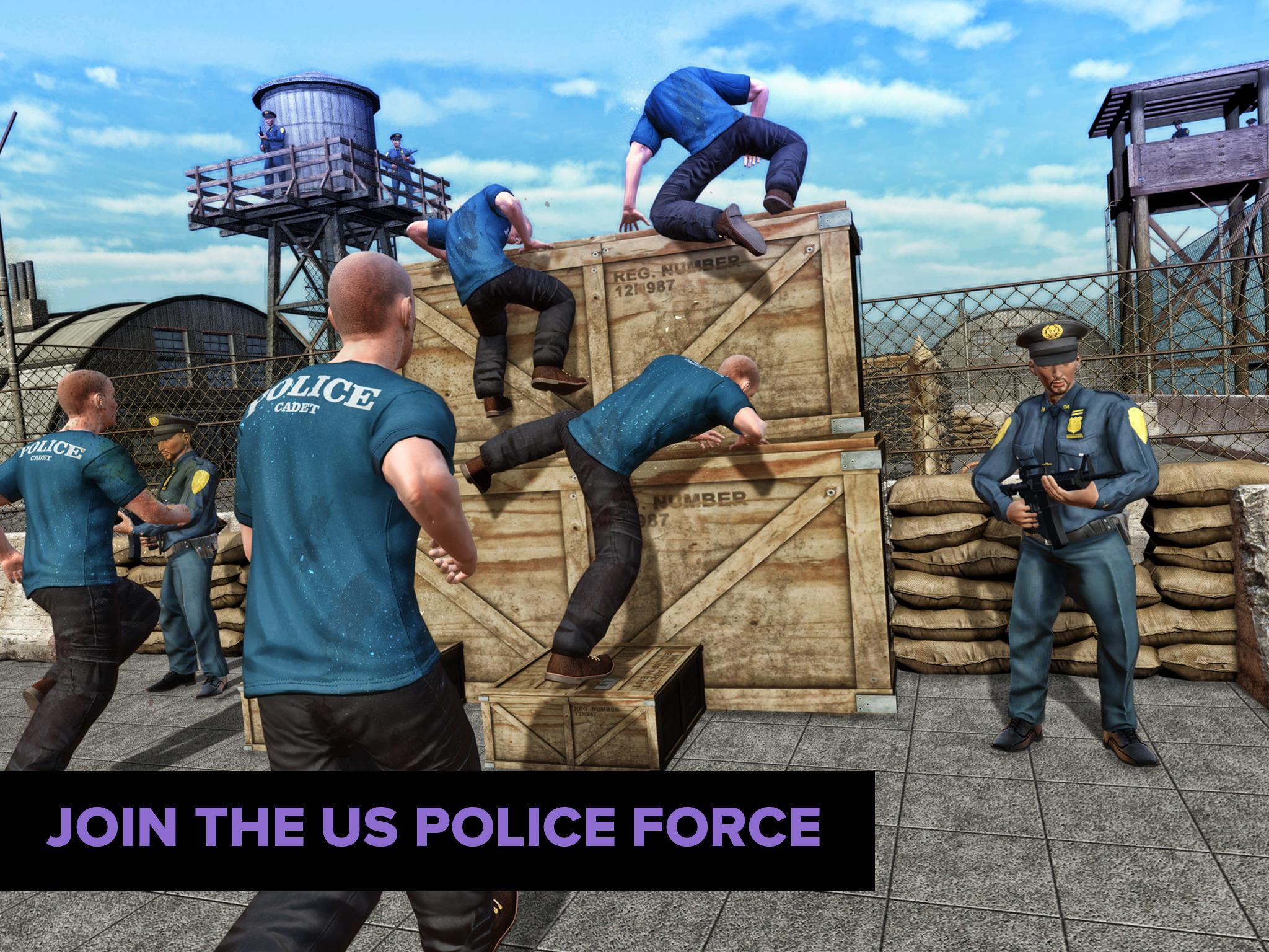 US Police War Training School Game Screenshot