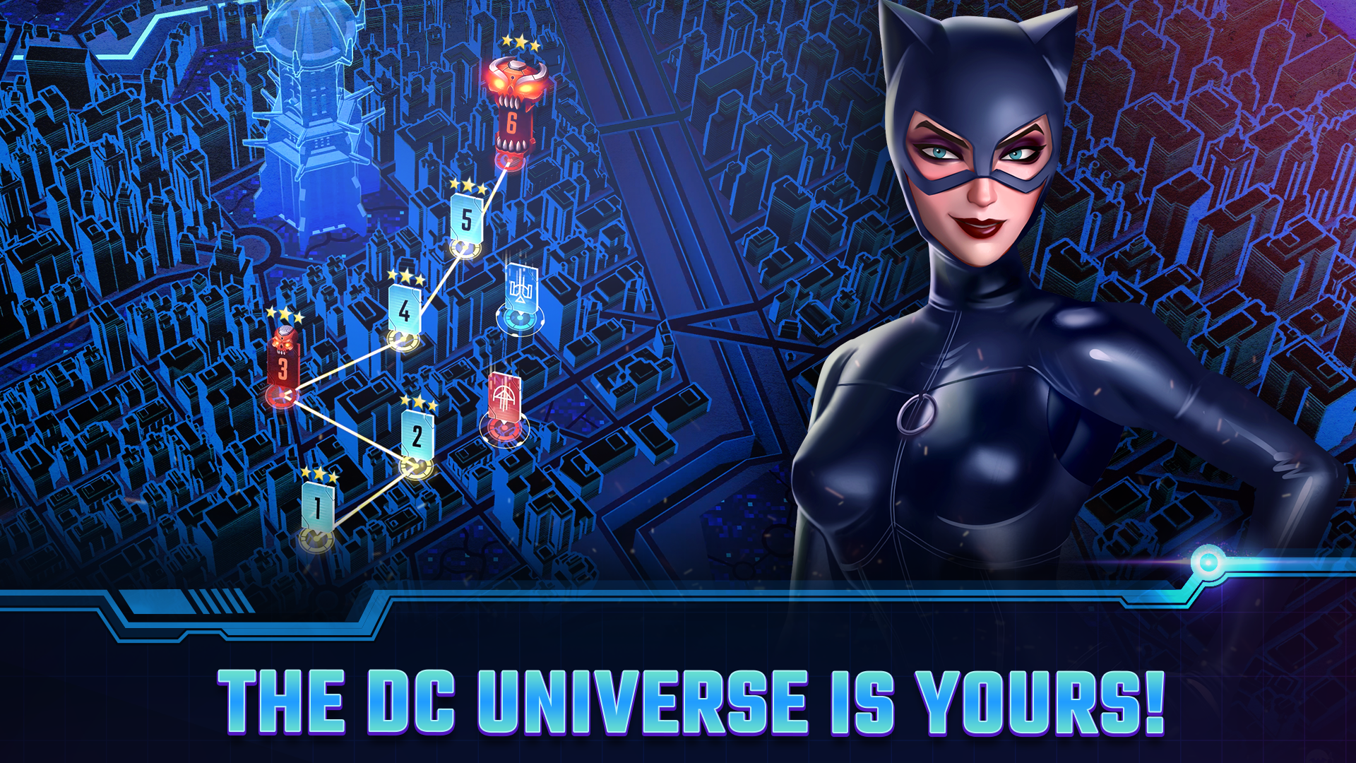 DC Heroes & Villains: Match 3 遊戲截圖