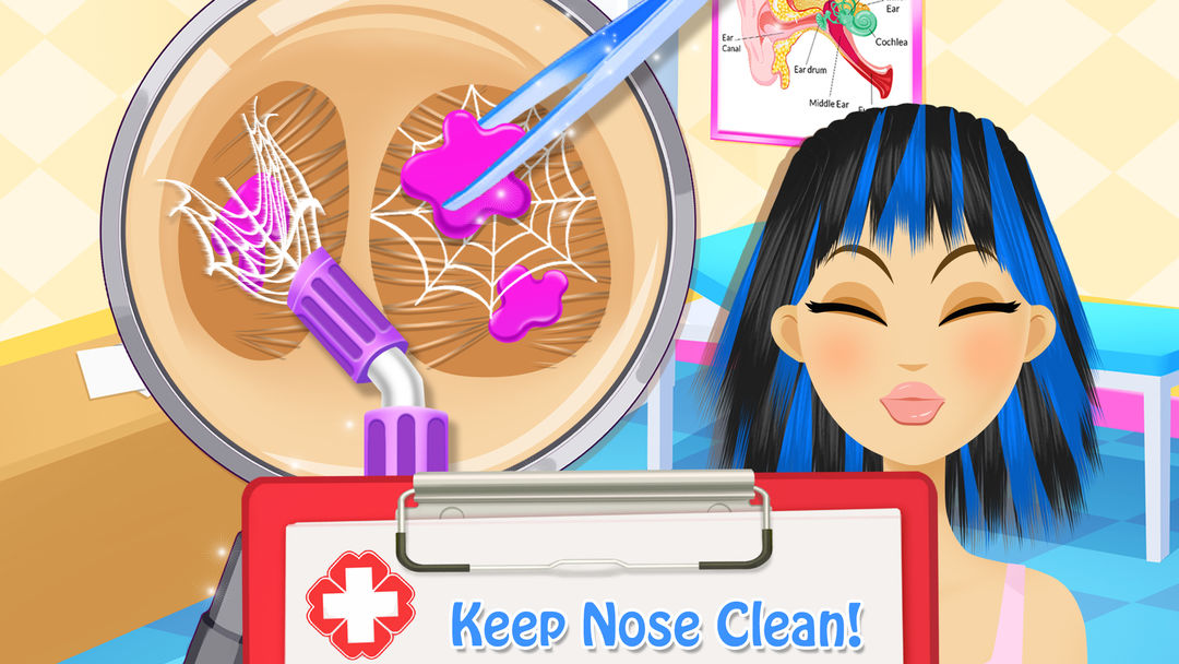 Doctor Games: Hospital Salon Game for Kids 게임 스크린 샷
