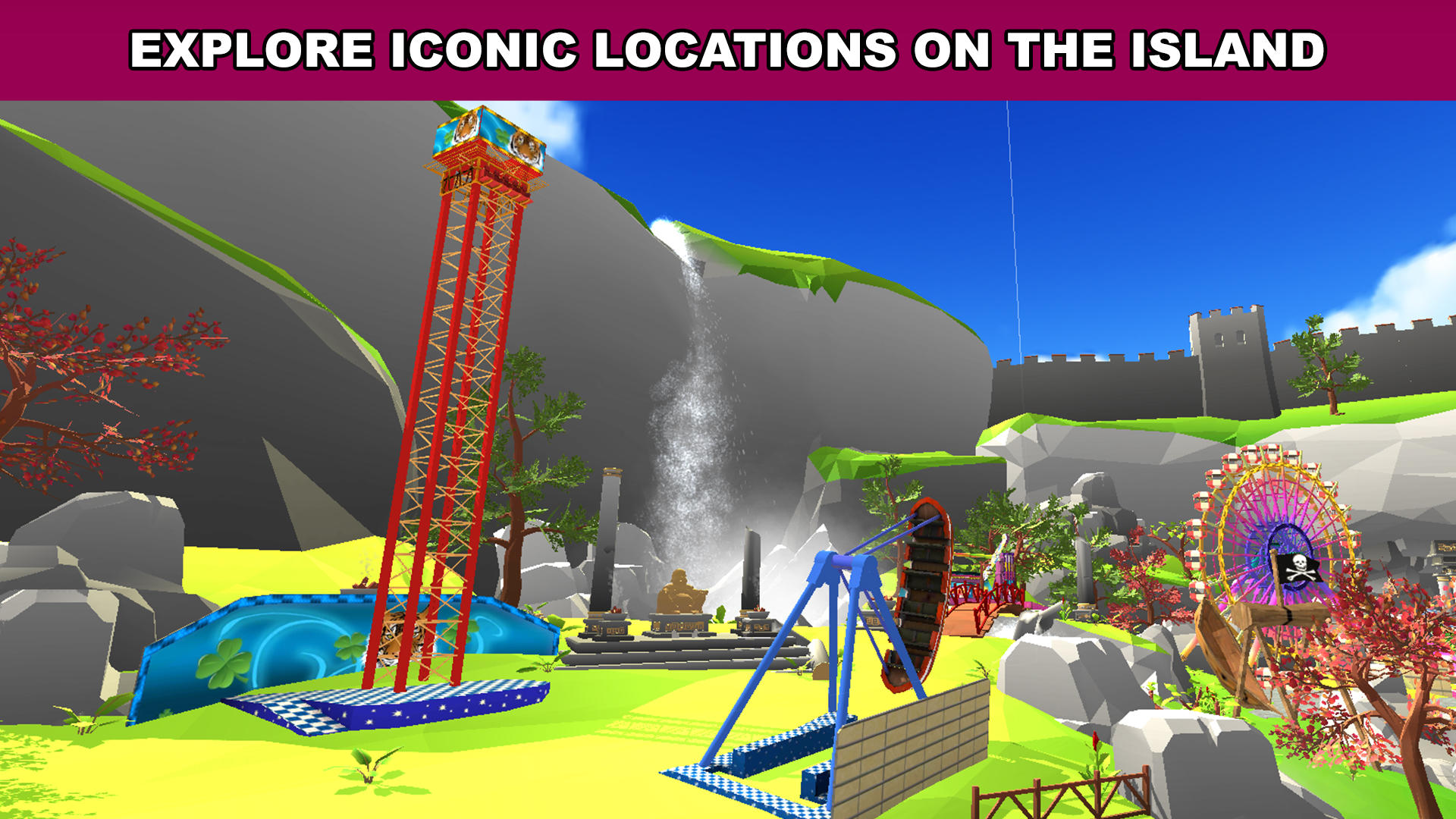 고양이 파크 아시아 게임 스크린샷