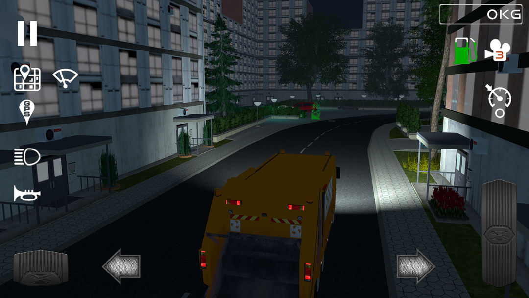 Trash Truck Simulator ภาพหน้าจอเกม