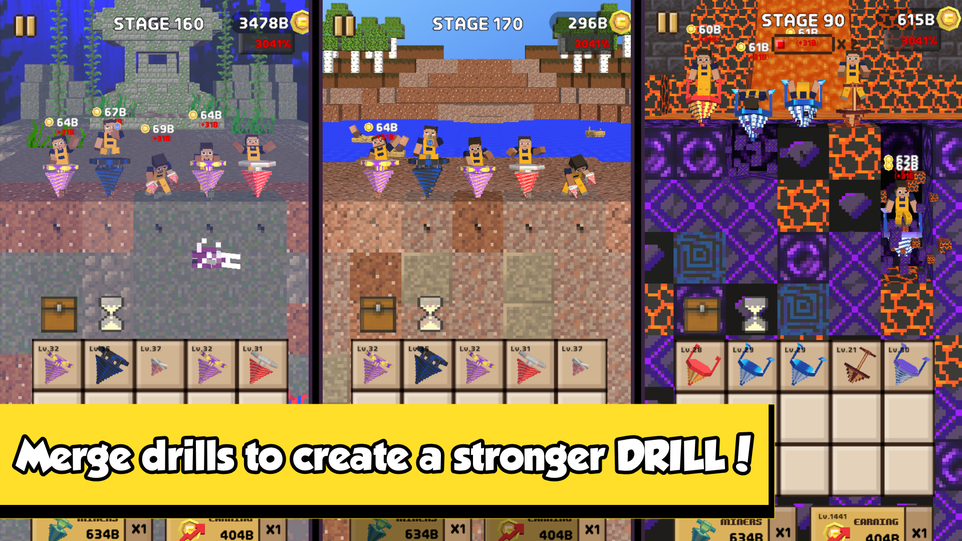 Screenshot of Mine Driller : Drill Miner