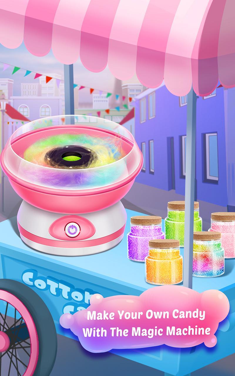 Sweet Cotton Candy Maker ゲームのスクリーンショット