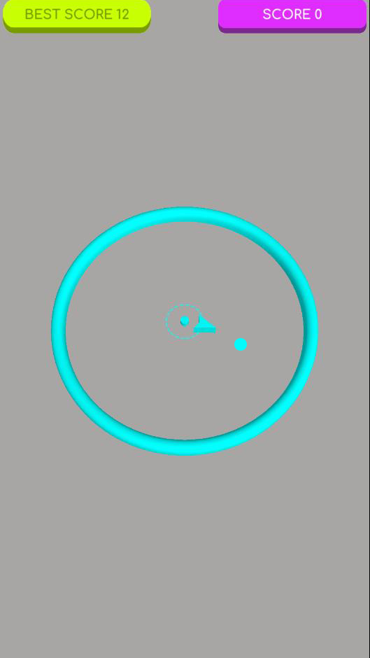 Hyper Color Rush ゲームのスクリーンショット