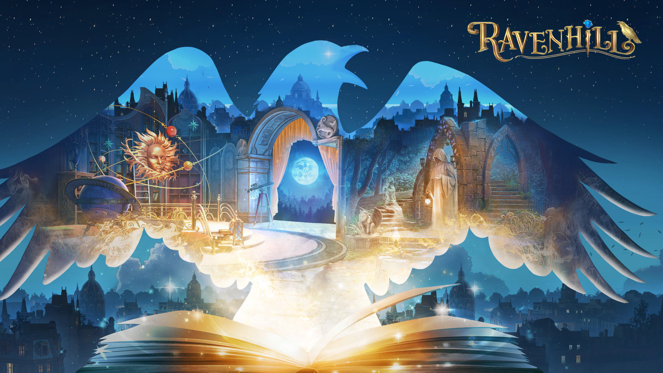 Cuplikan Layar Game Ravenhill: Find Hidden Objects