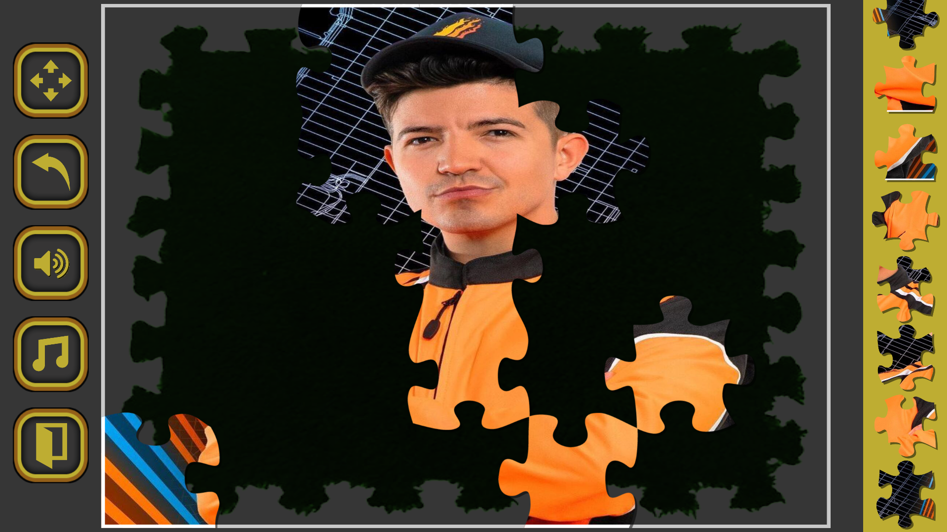 Preston Jigsaw Puzzle Game Game Screenshot