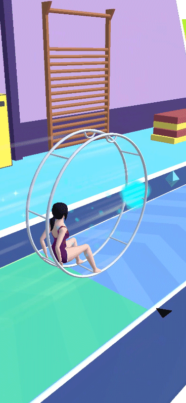 Wheel Gymnastics Jump Game Screenshot