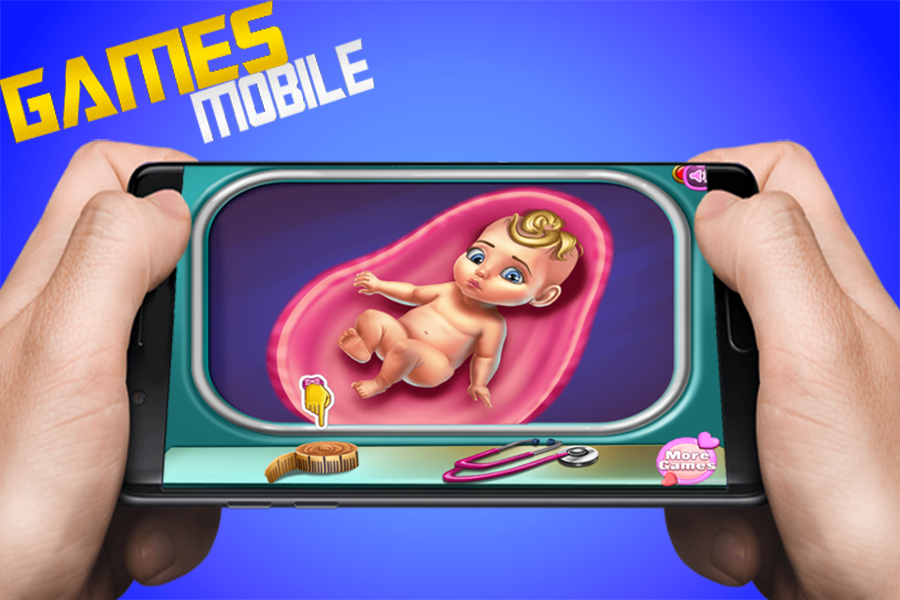 princess pregnancy games girls -  Birth games screenshot game
