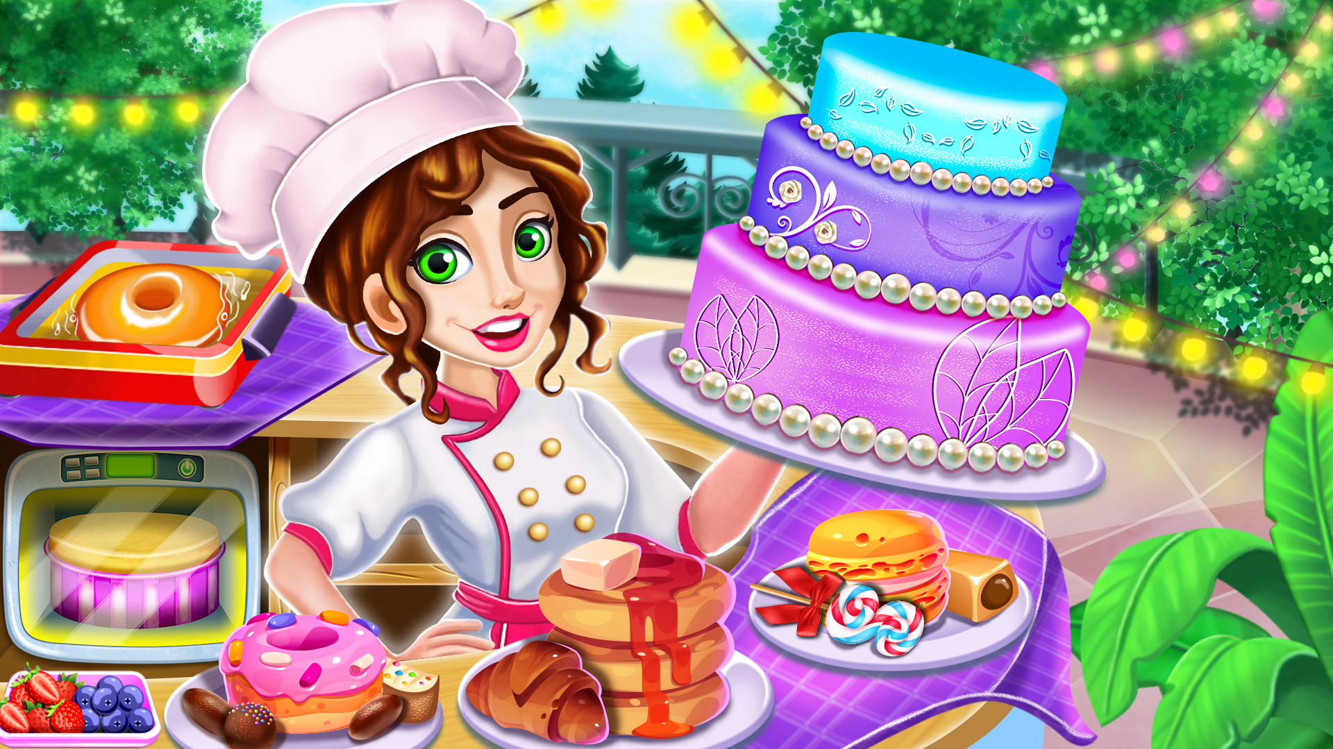 Download do APK de Doce jogo de bolo para meninas para Android