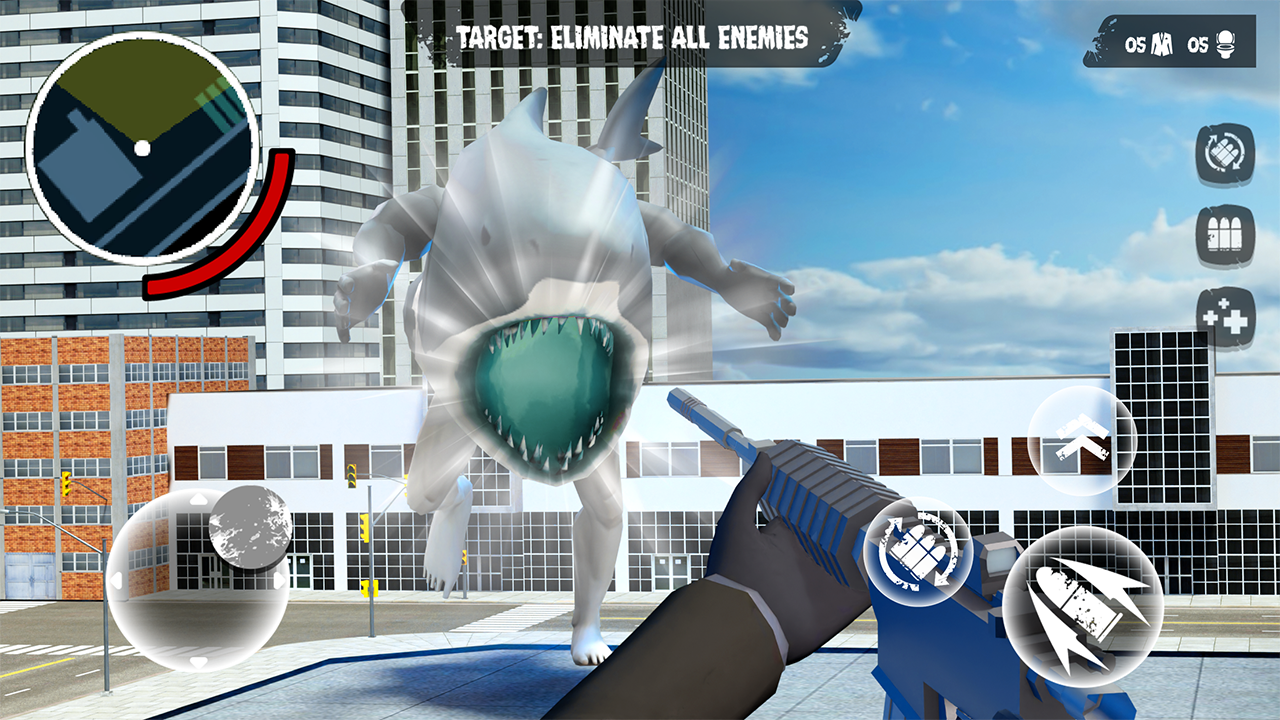 Screenshot 3 of Shoot The Fish: Survival Zone 