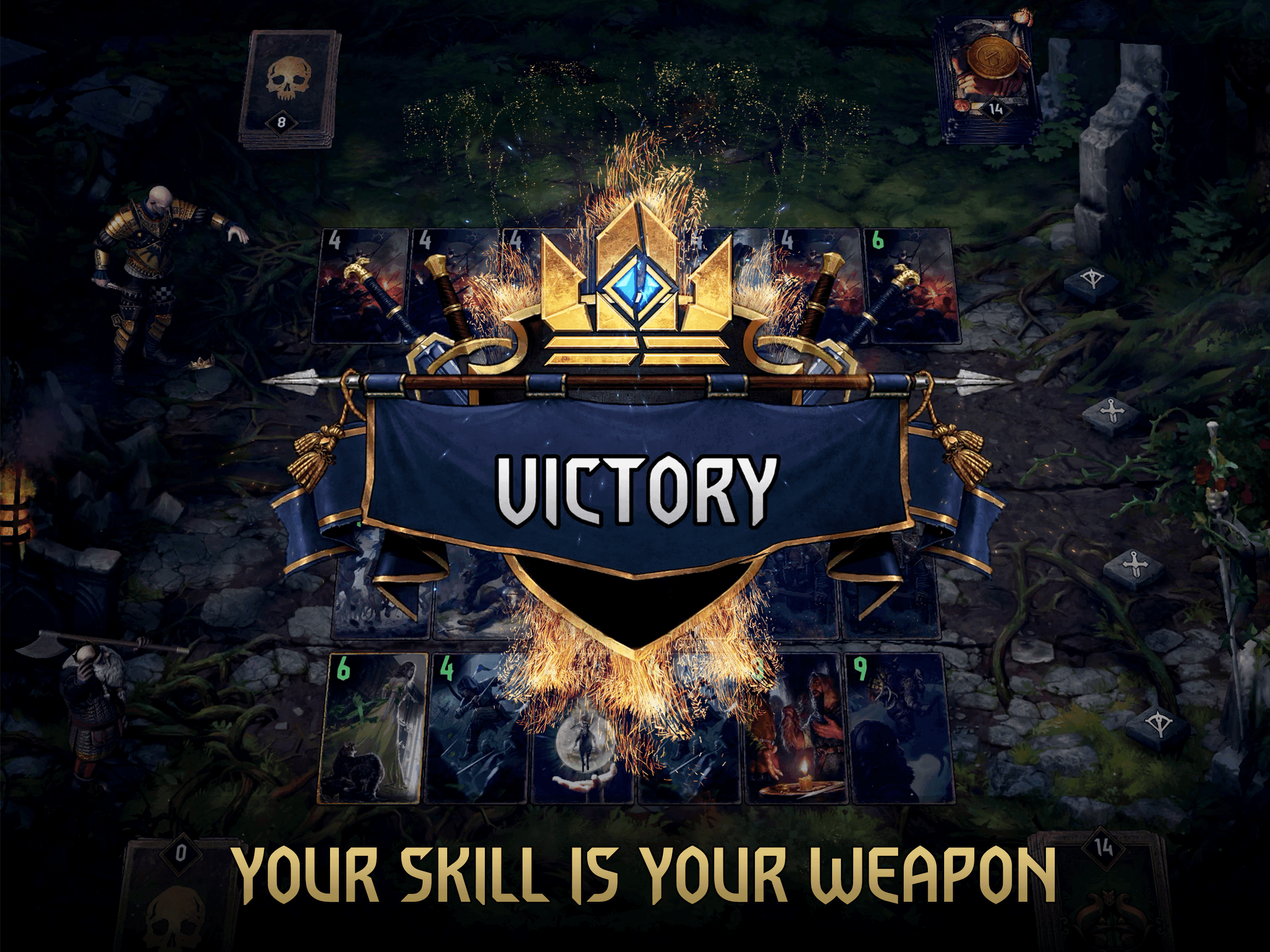 GWENT: The Witcher Card Game ภาพหน้าจอเกม