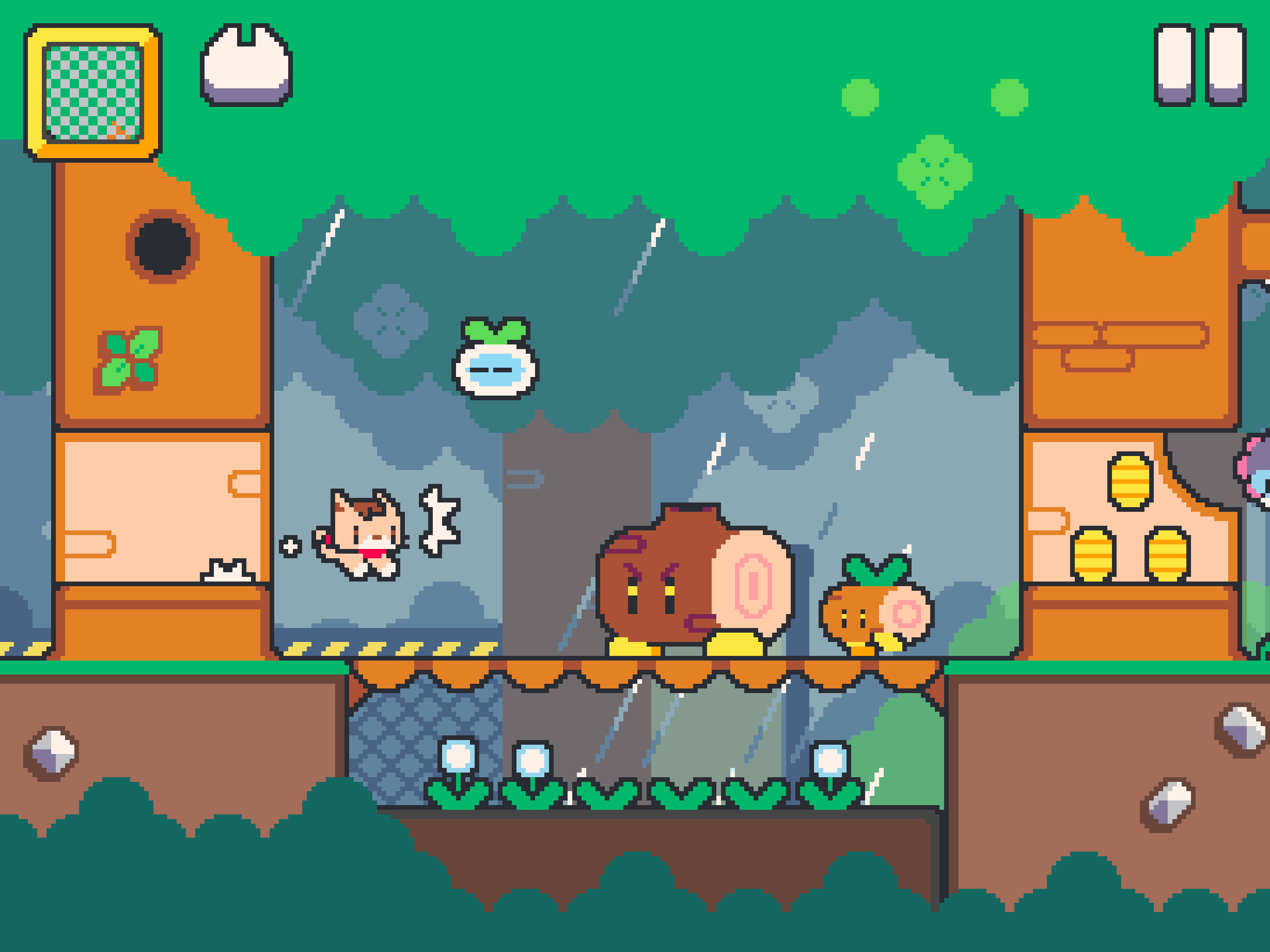 Super Cat Tales: PAWS Game Screenshot