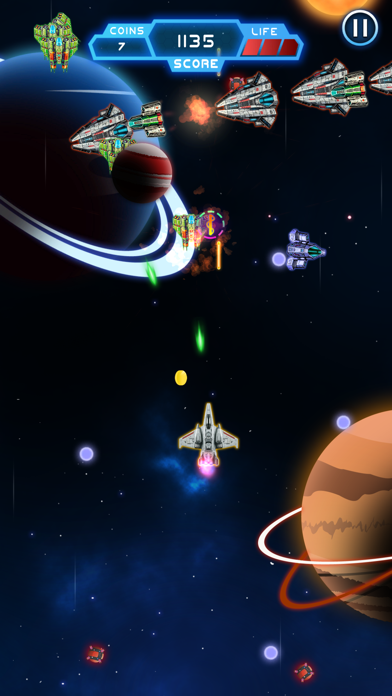 Starbase Defender War ภาพหน้าจอเกม