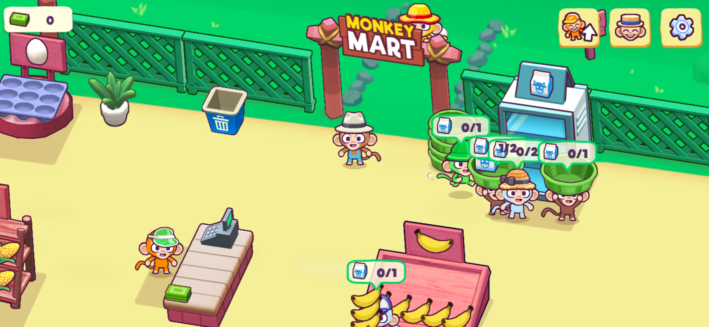 Monkey Mart - Gameplay - Ep 1 