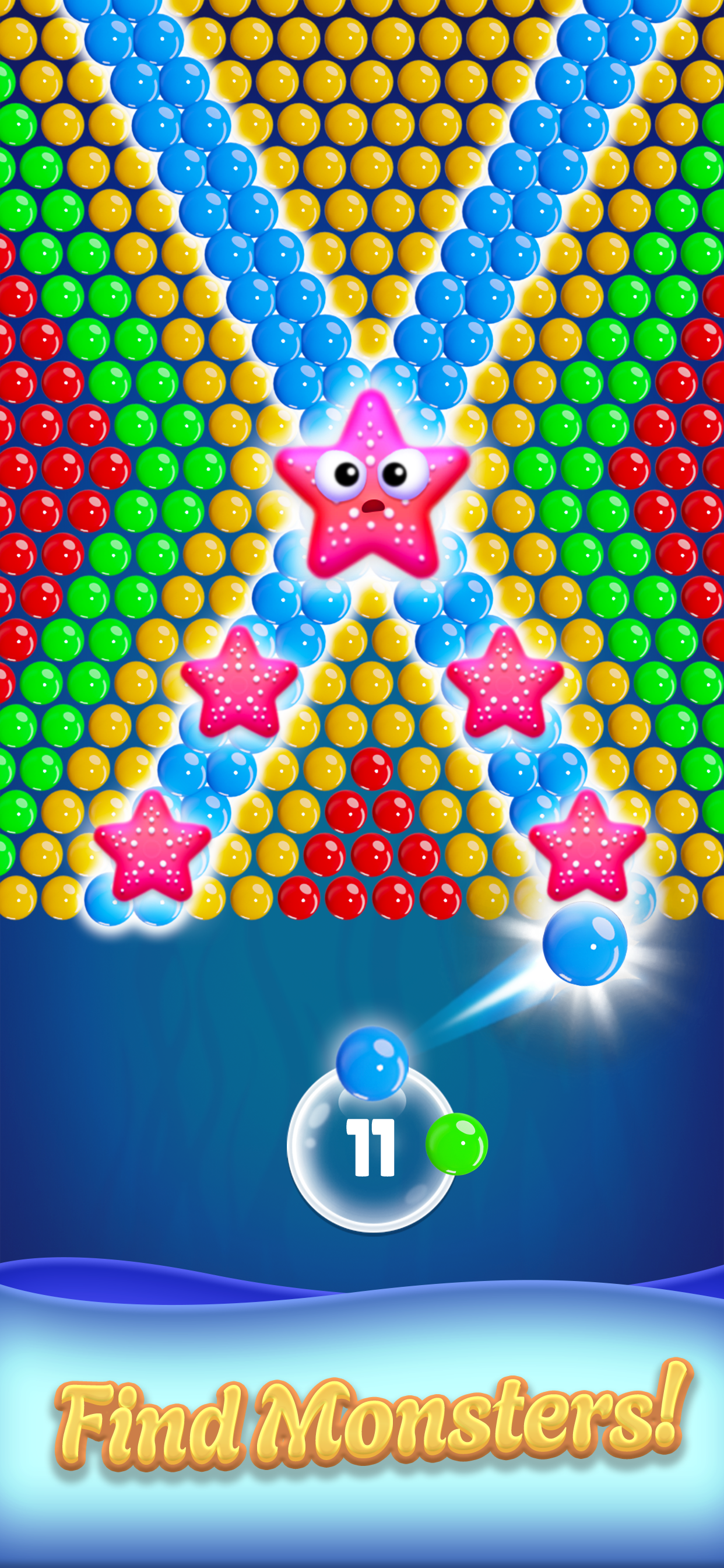 Bubble Paradise Game Screenshot