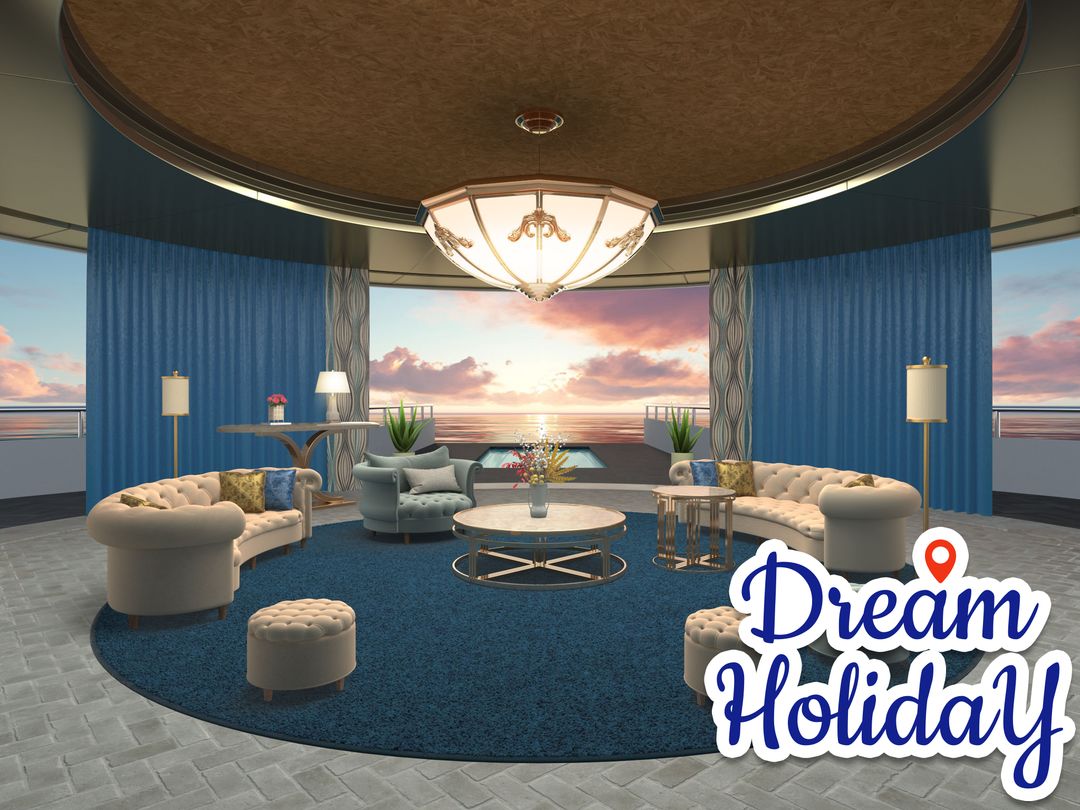 Dream Holiday - Travel home design game ภาพหน้าจอเกม