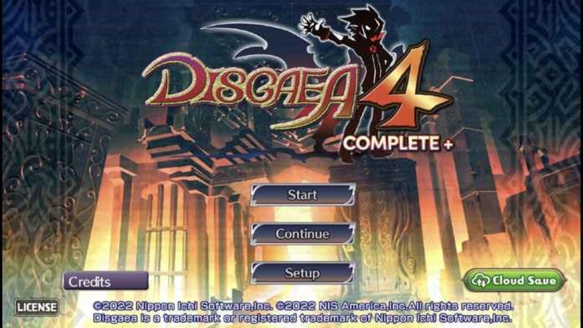 Banner of Disgaea 4: คำสัญญาที่มาเยือนอีกครั้ง 