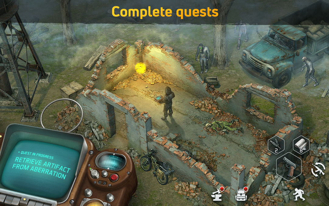 Dawn of Zombies: Survival Game ภาพหน้าจอเกม