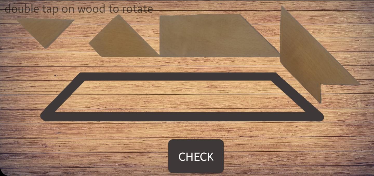 T wood puzzel ภาพหน้าจอเกม